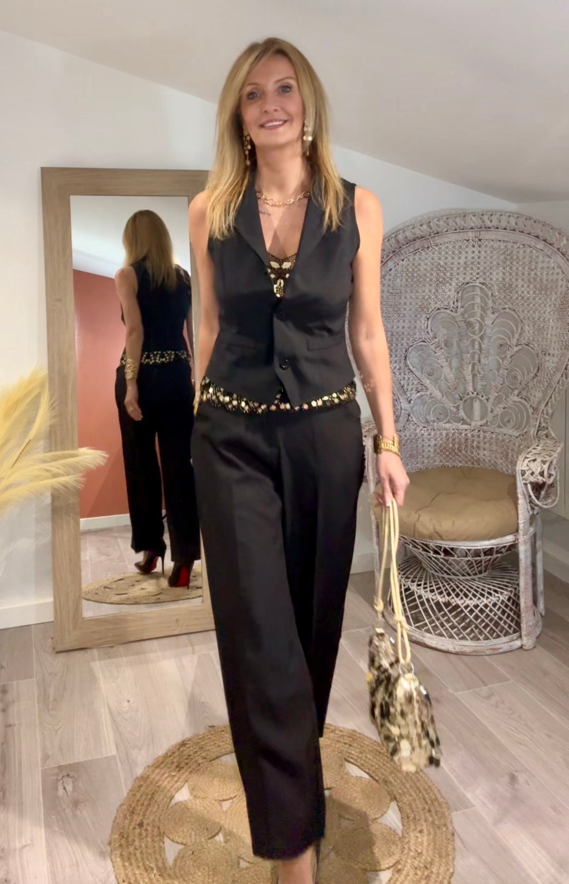 Pantalon noir MIDNIGHT