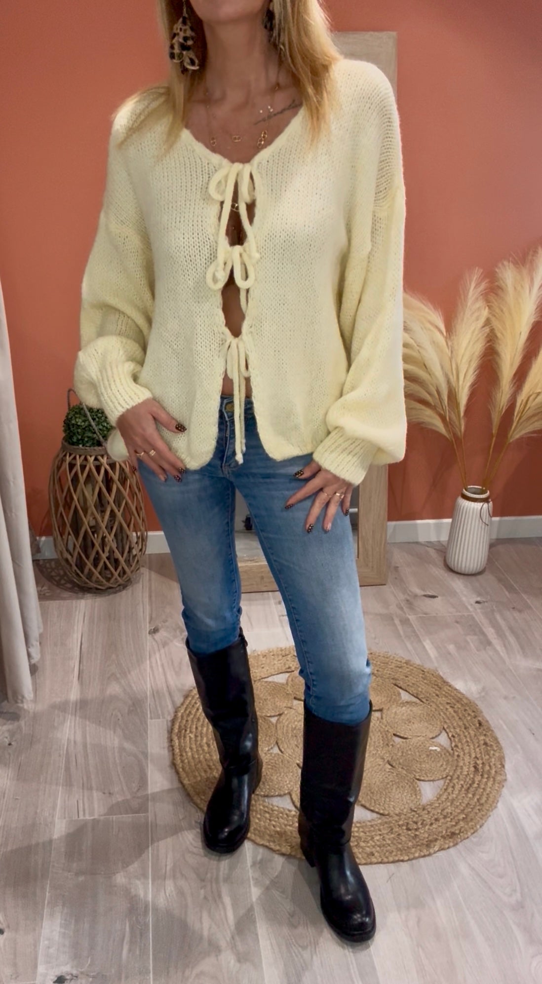 Gilet RECTO VERSO jaune