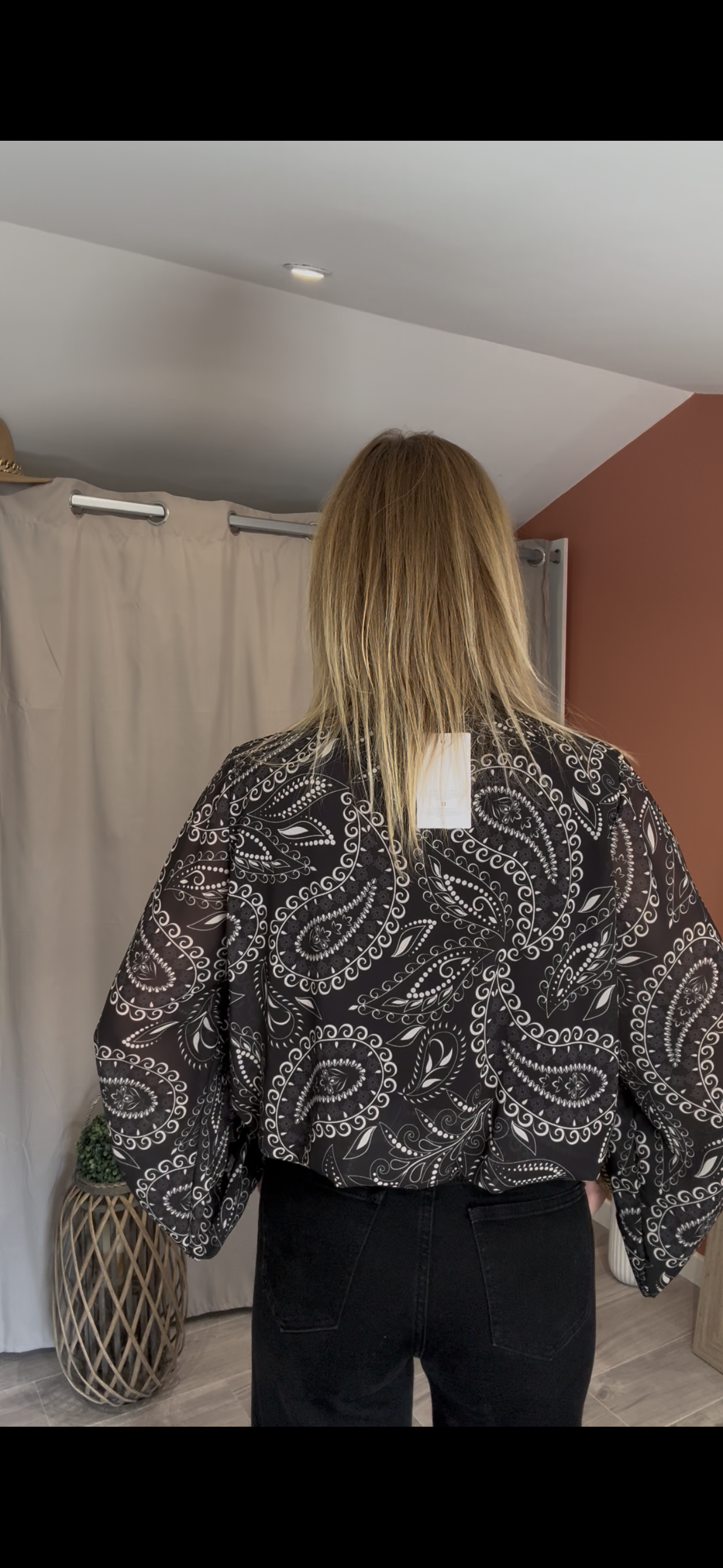 Blouse à noeud BANDANA