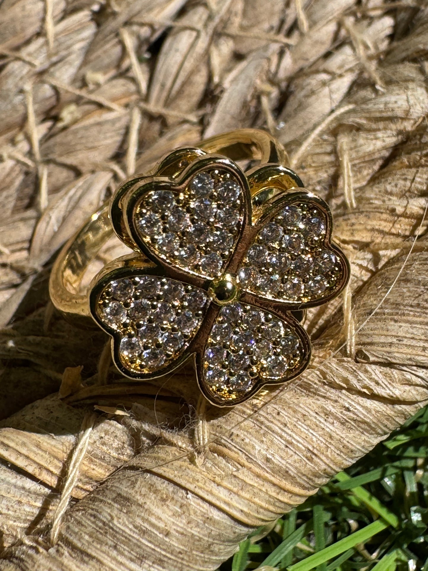 BAGUE ANTI STRESS" CENDRILLON" EN ACIER INOXIDABLE