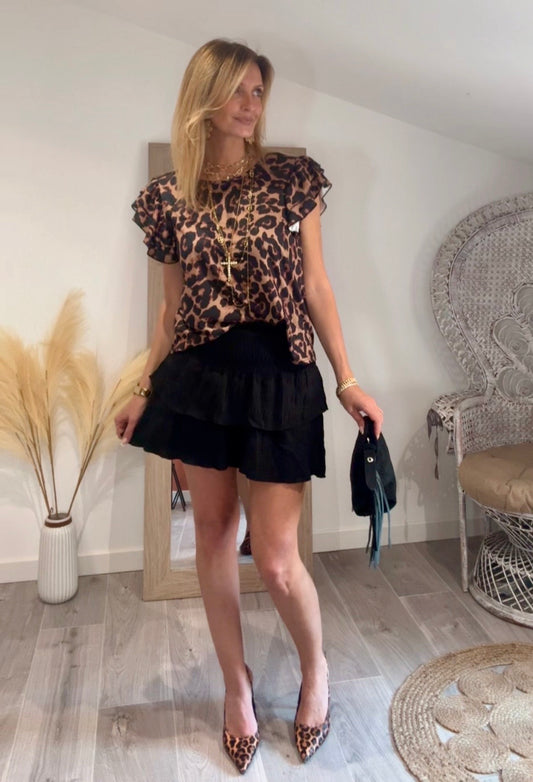Jupe short DOLCE noir