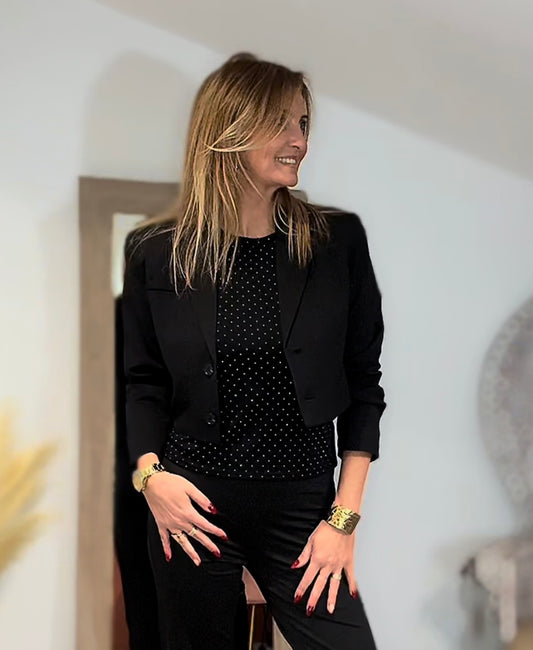 Blazer CHICOS court noir.