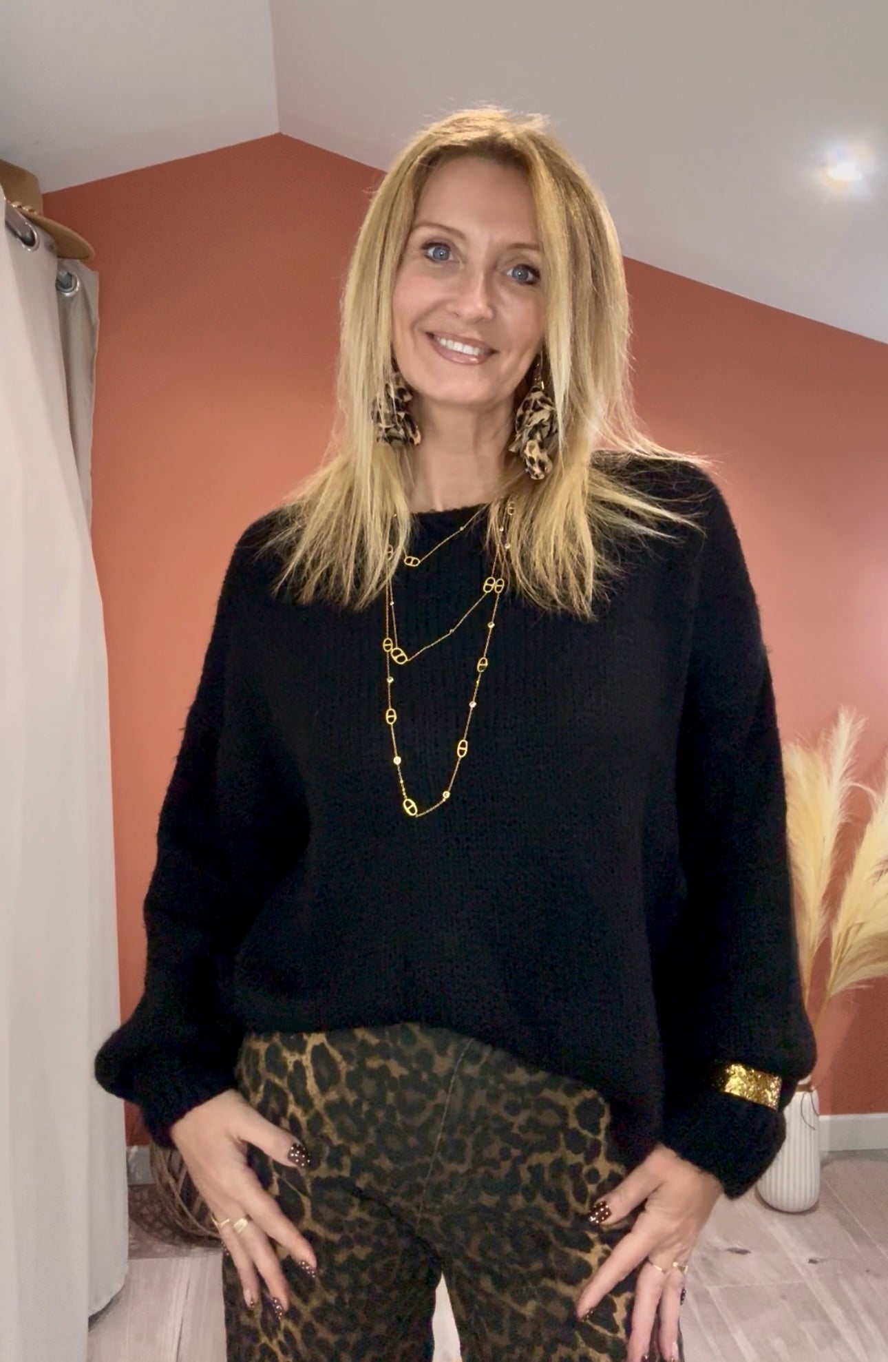 Gilet RECTO VERSO noir