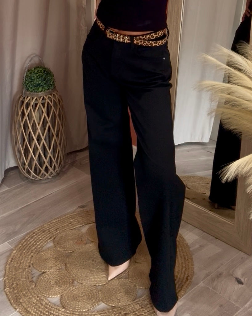 JEAN NOIR SANTANA WILD LEG