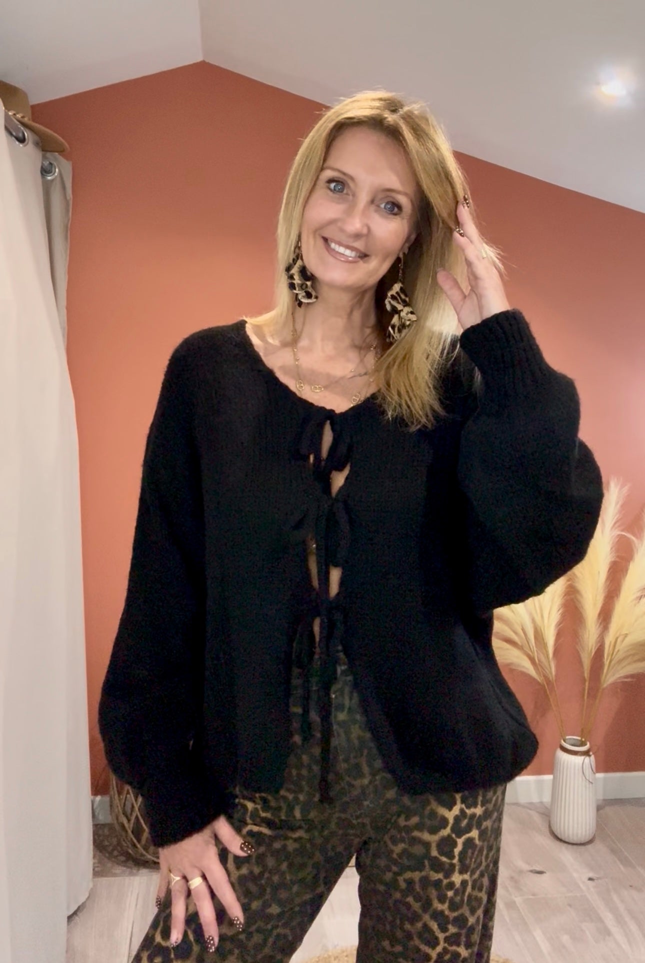 Gilet RECTO VERSO noir