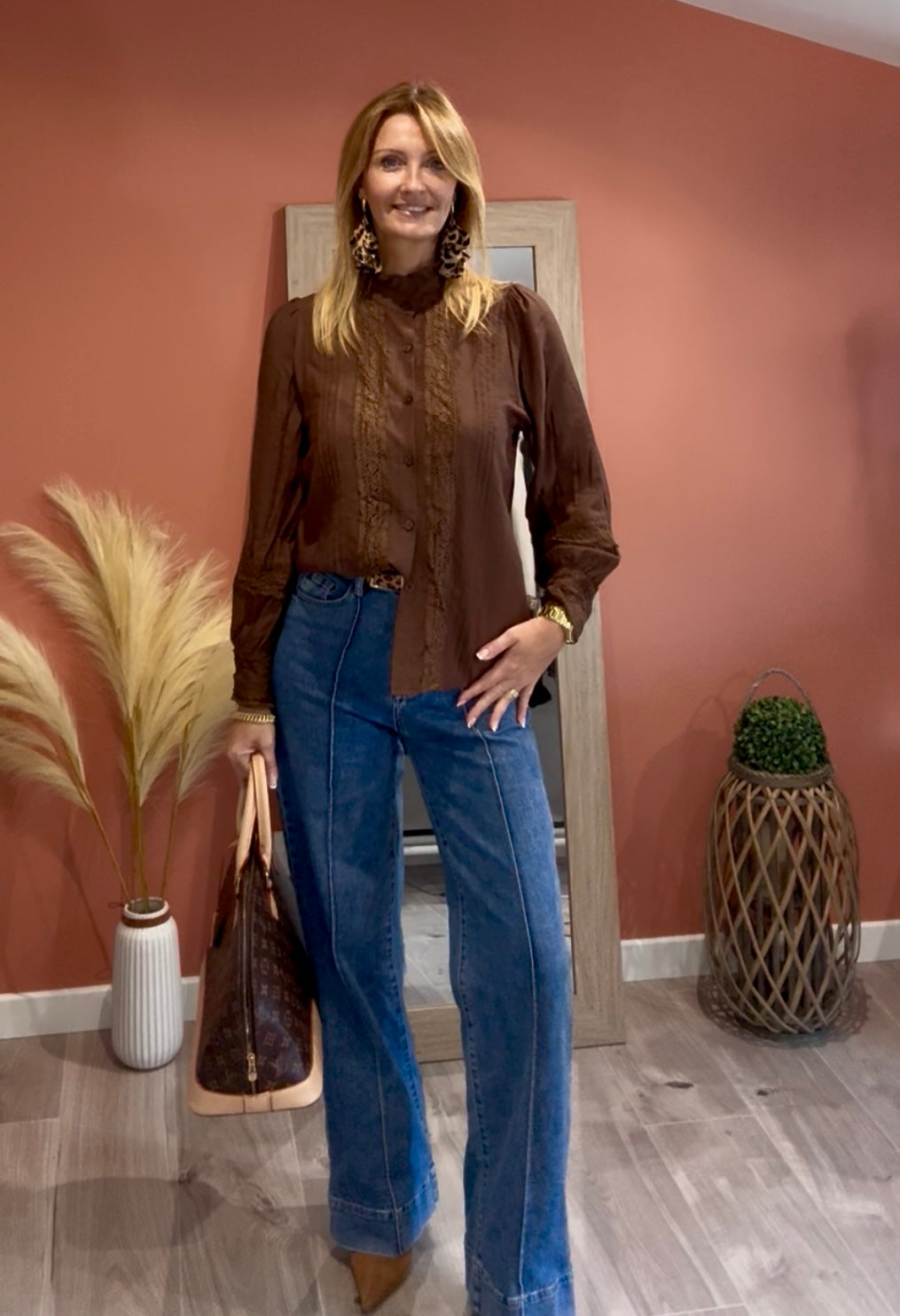 Chemise MOUSQUETAIRE chocolat