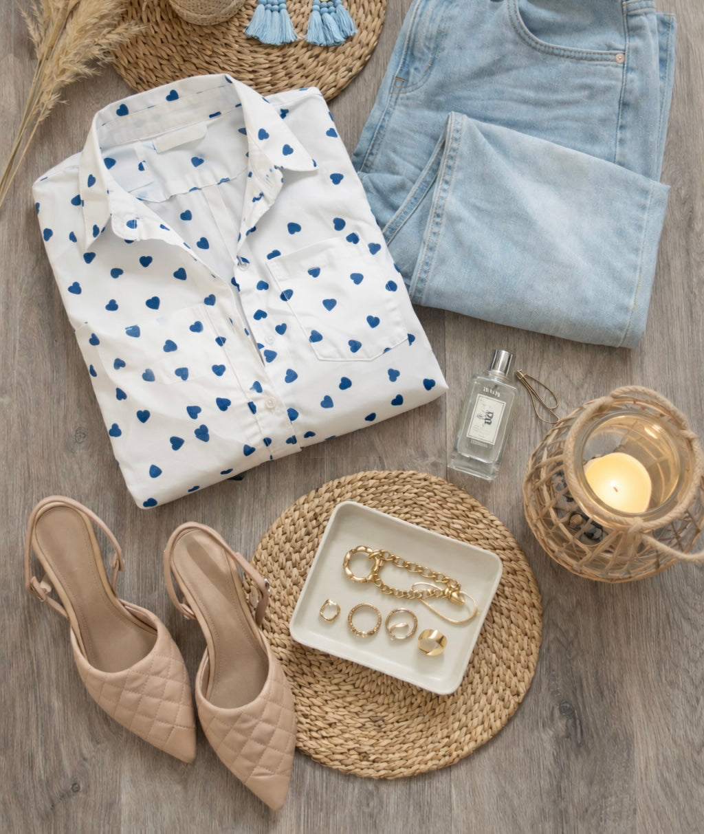 Chemise CORAZON bleue