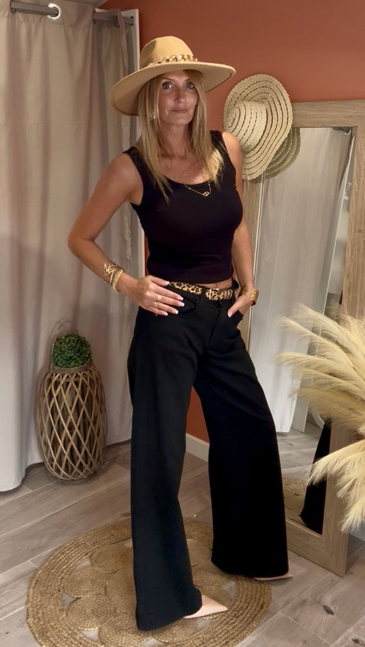 JEAN NOIR SANTANA WILD LEG