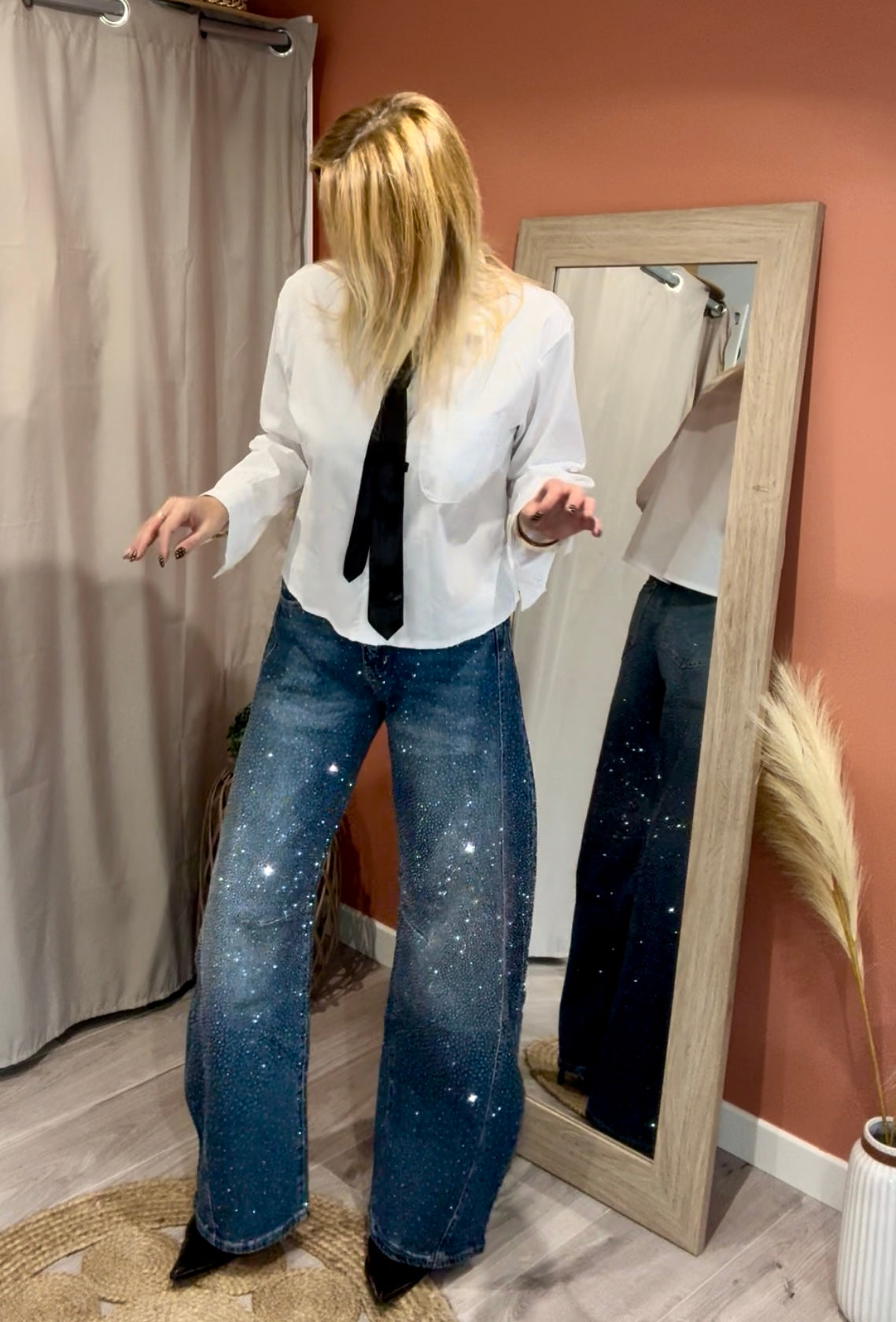 Jean STAR à strass
