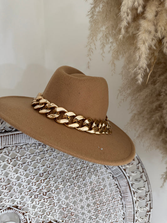 CHAPEAU "SAVANNAH" COULEUR BEIGE