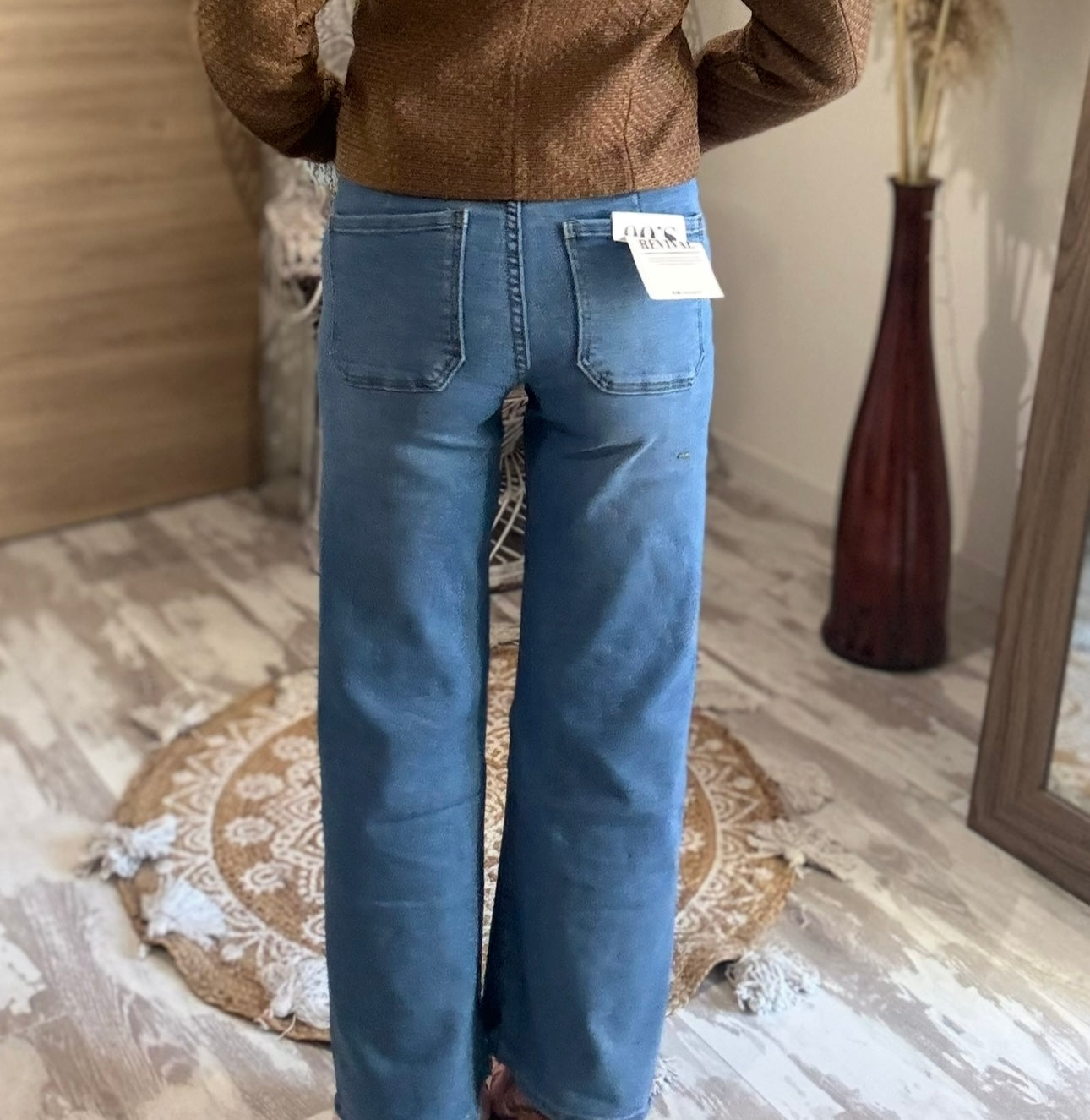 JEANS WIDE LEG "VINTAGE"