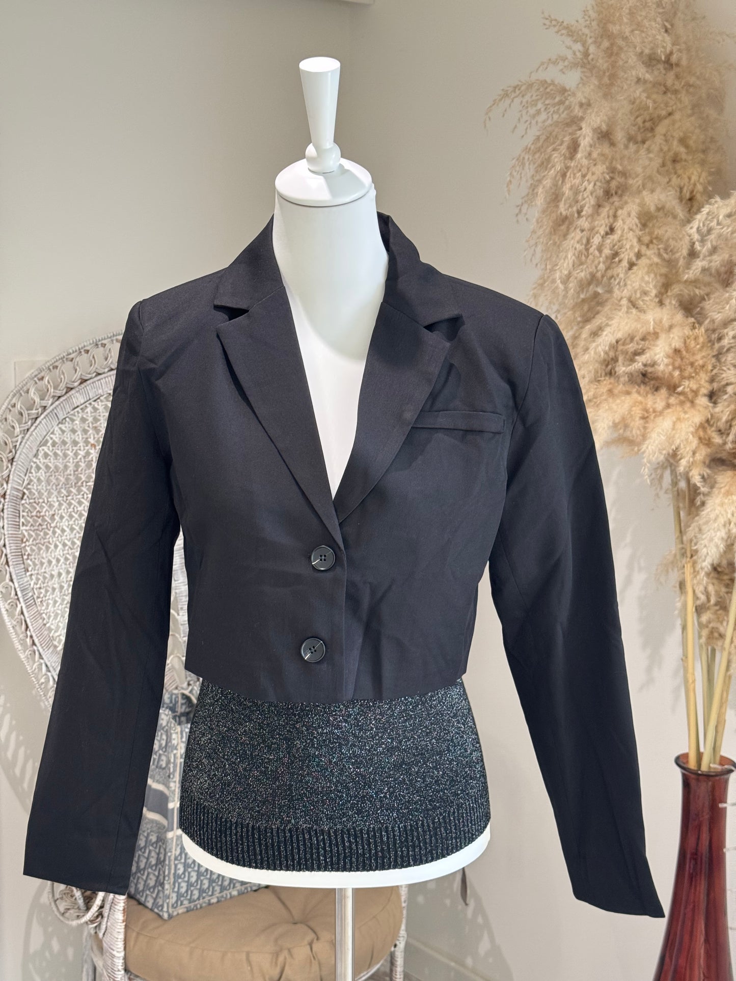 Blazer CHICOS court noir.