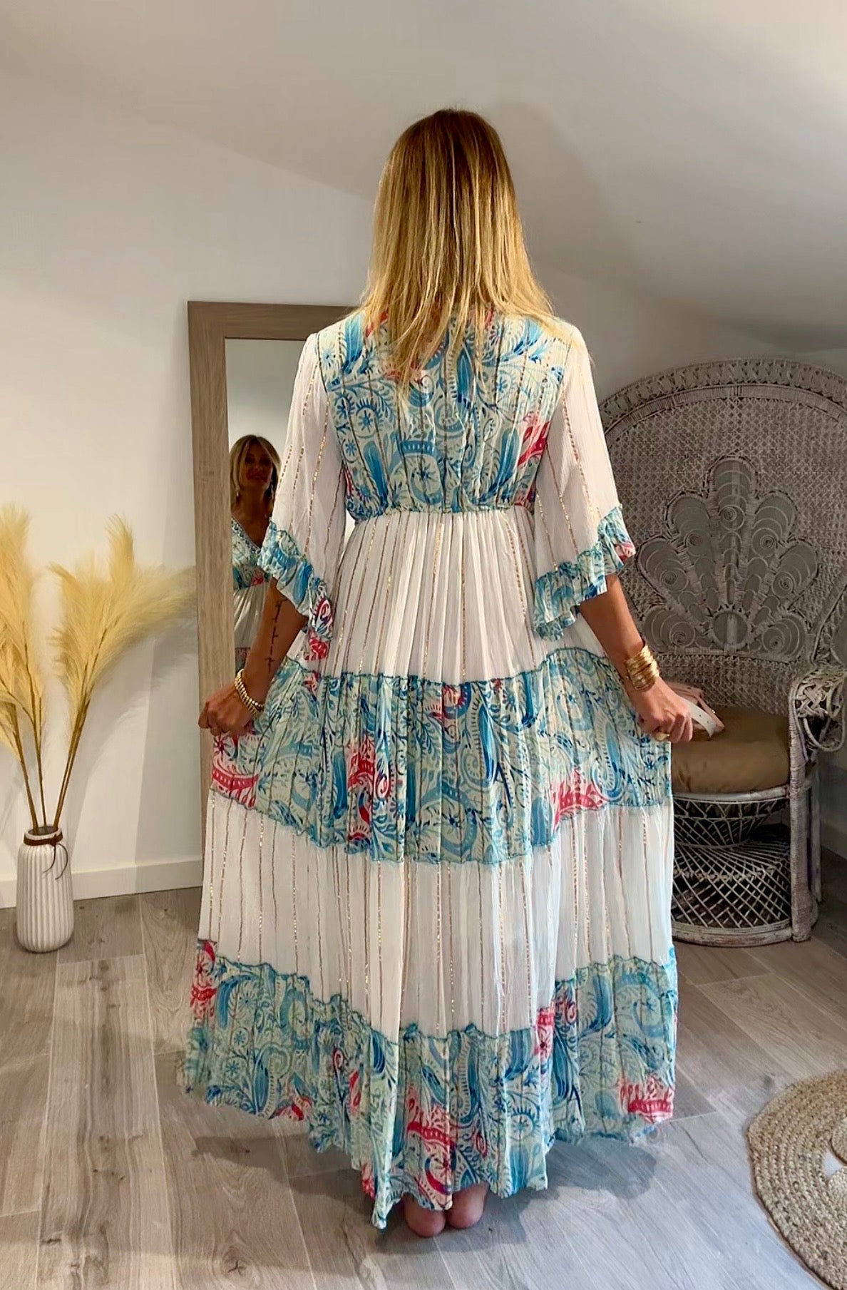 Robe longue bohème IBIZA