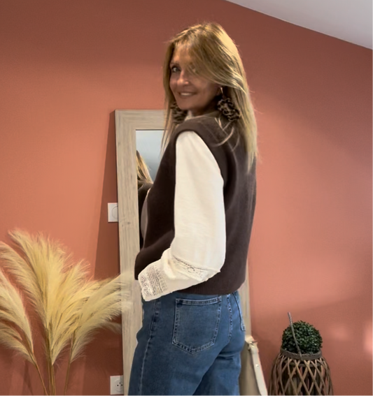 PULL MARC SANS MANCHE