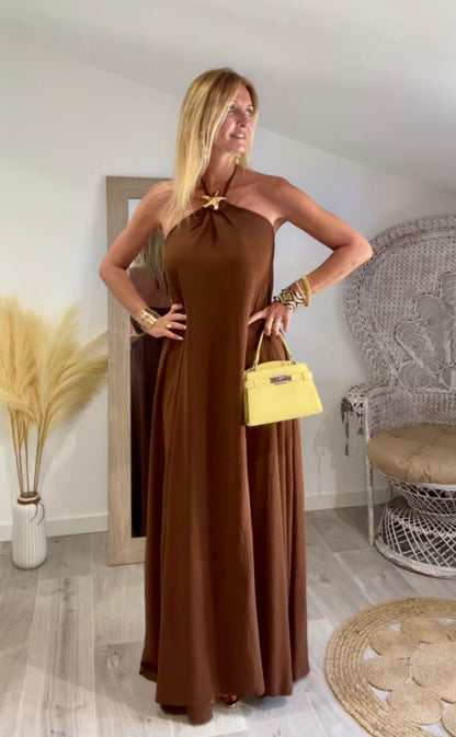 Robe très longue bohème LILIE
