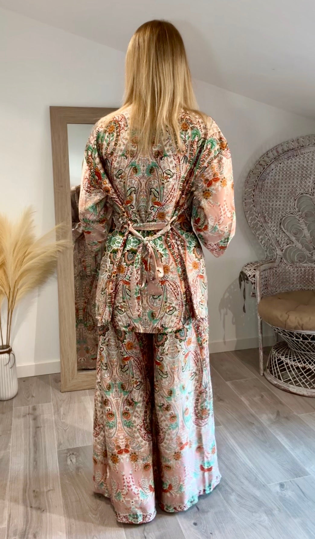Ensemble bohème pantalon + veste