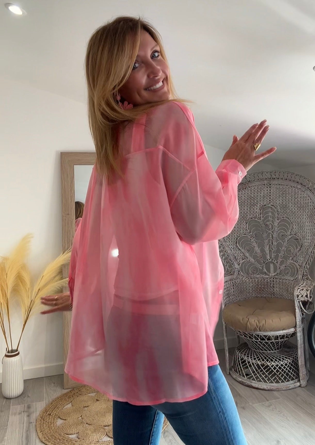 Chemise transparente TAGADA
