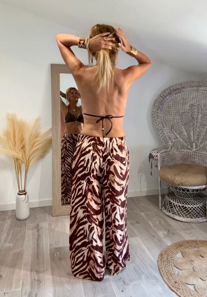 Pantalon fluide ZÉBRA