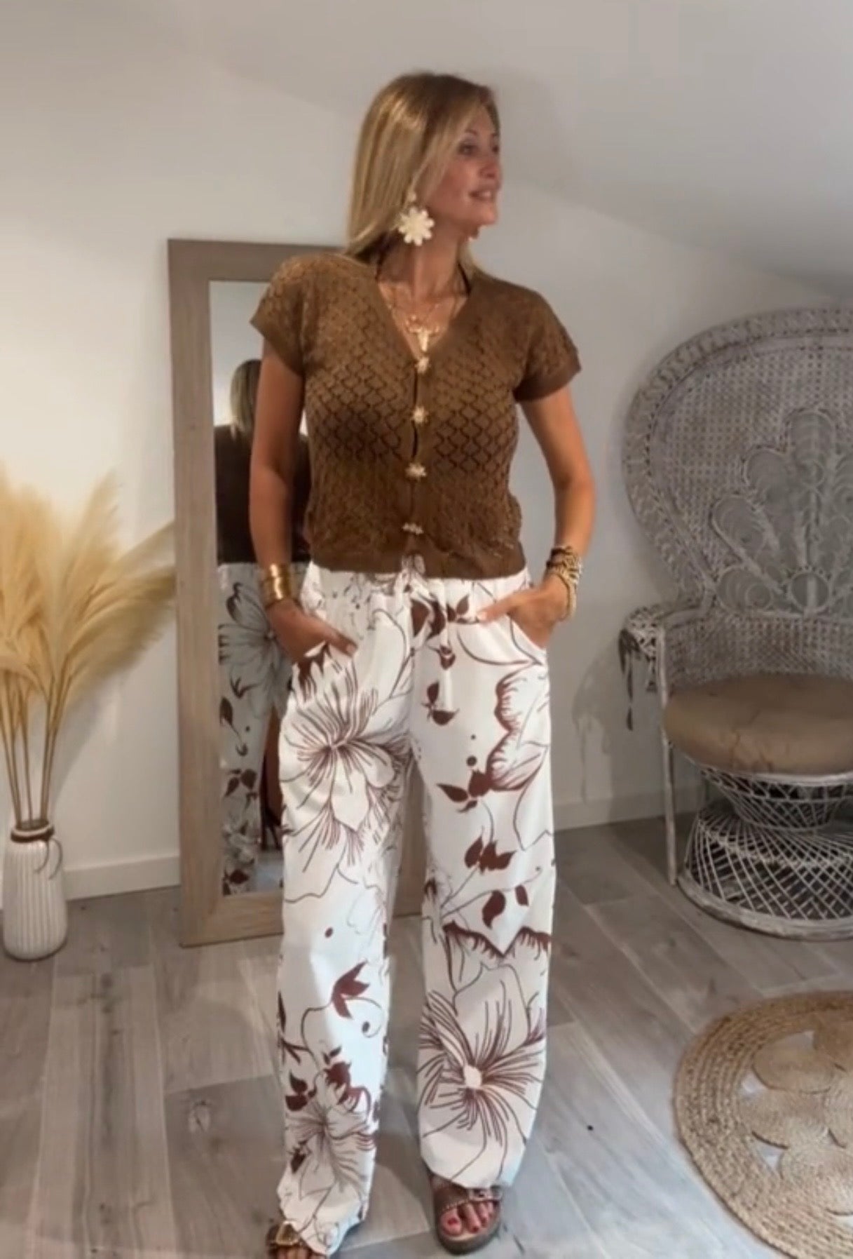 Haut ajouré SOLAYA