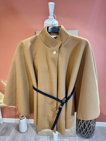 VESTE CAPE LA PARISIENNE CAMEL