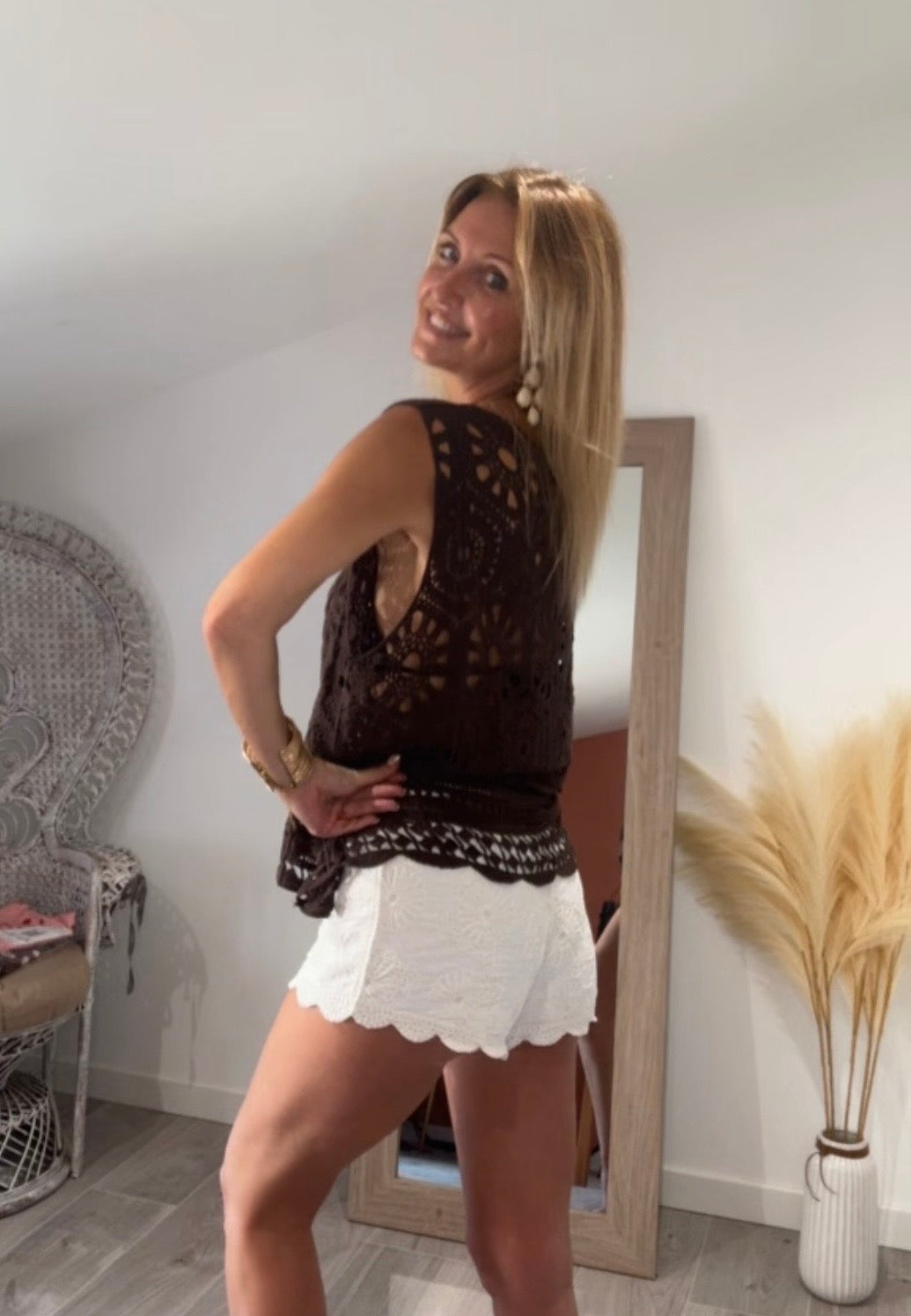 Débardeur GIPSY crochet