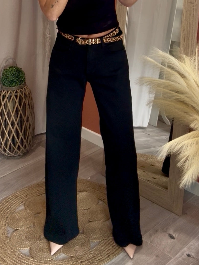 JEAN NOIR SANTANA WILD LEG