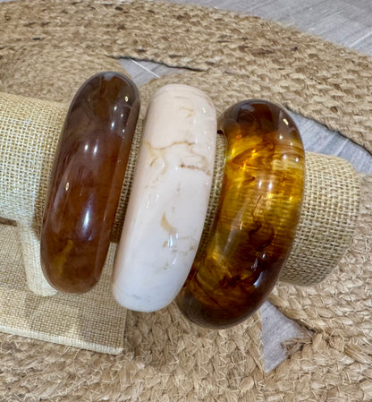 Bracelets RÉSINES taille L