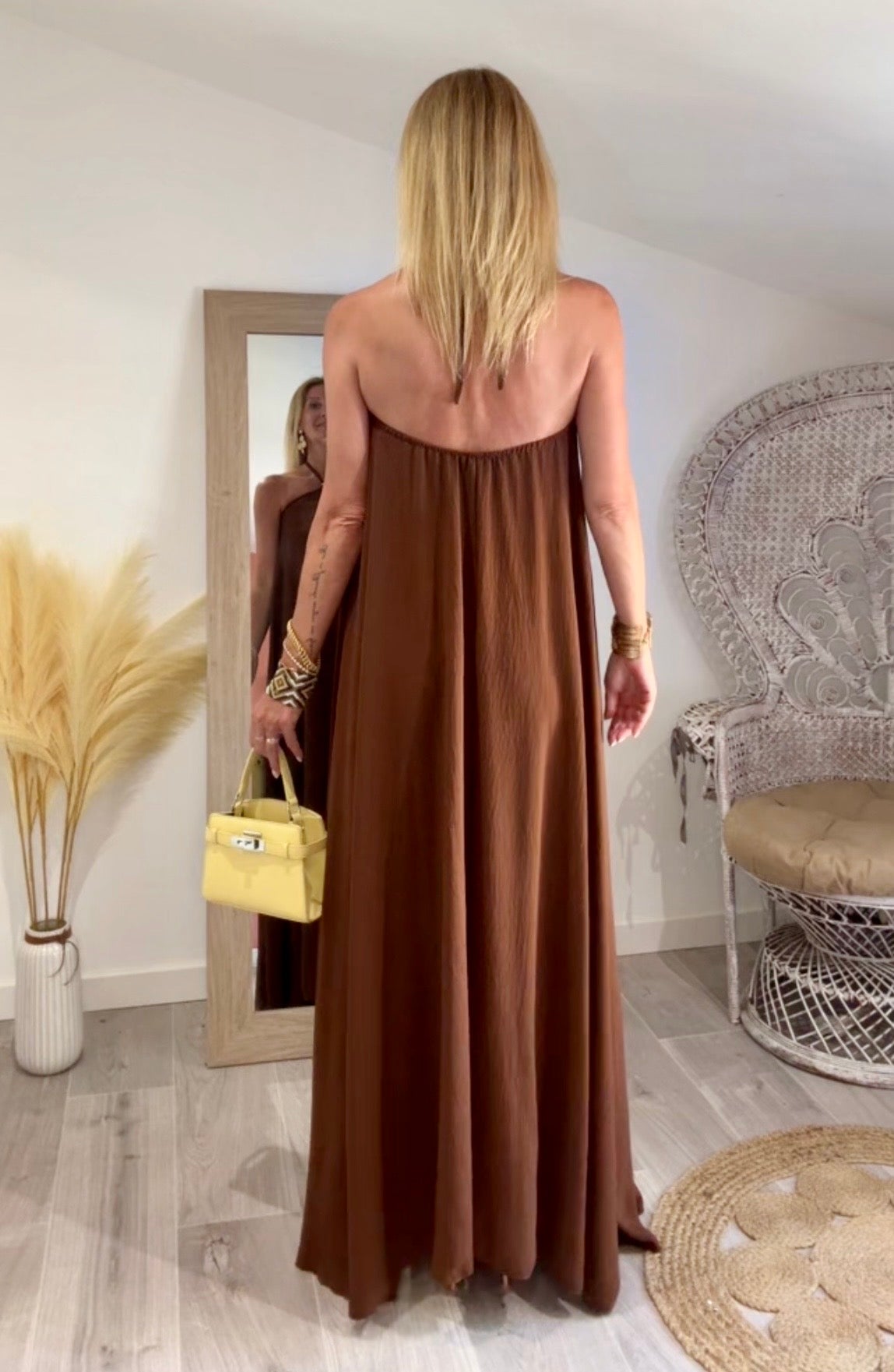 Robe très longue bohème LILIE
