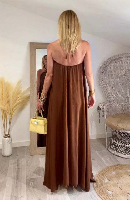 Robe très longue bohème LILIE