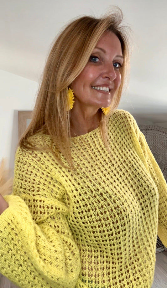 Pull d été YELLOW