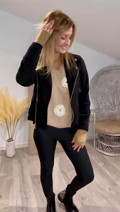 Legging CHILL noir doublé polaire