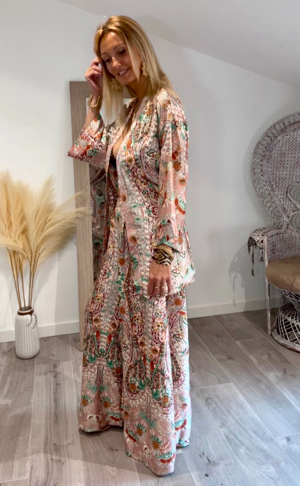 Ensemble bohème pantalon + veste