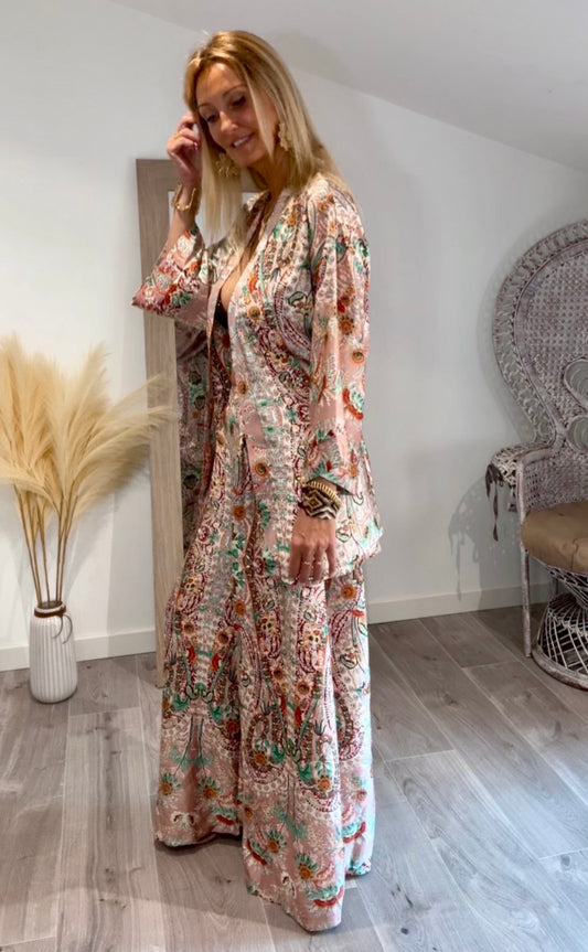 Ensemble bohème pantalon + veste