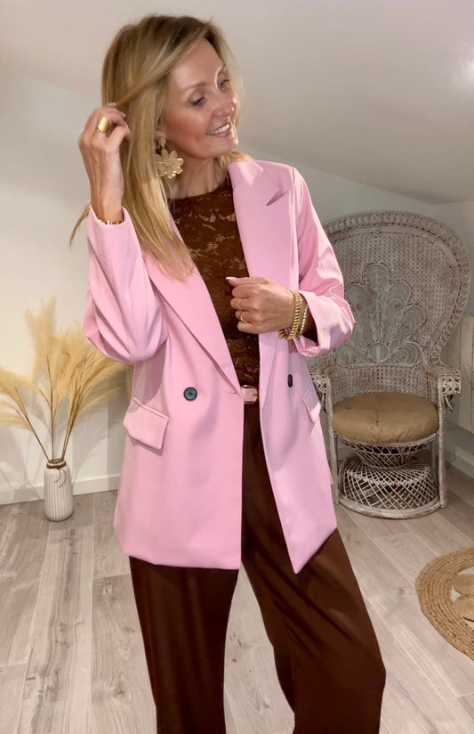 Blazer FLAMANT rose