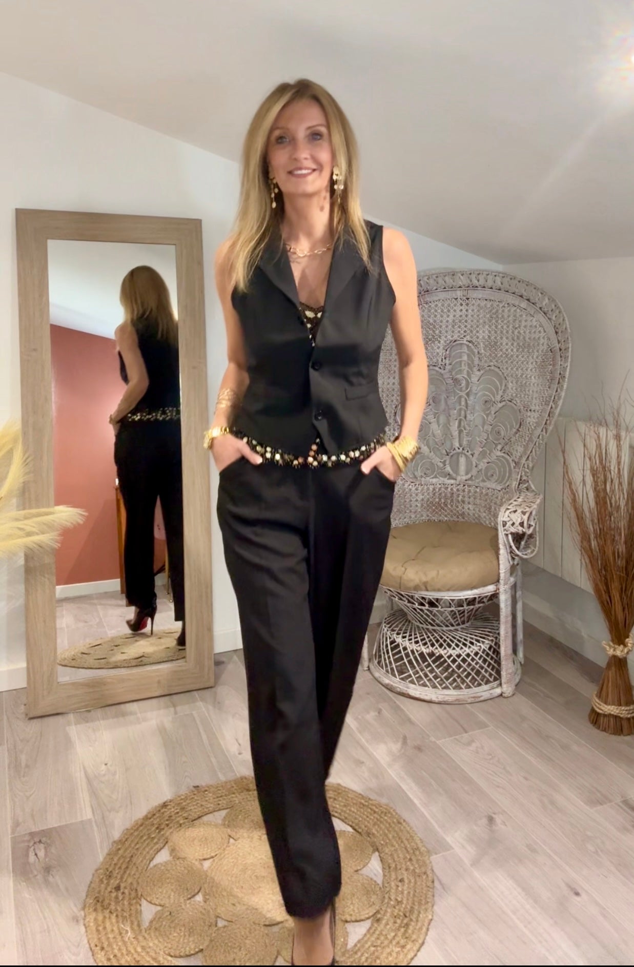 Pantalon noir MIDNIGHT