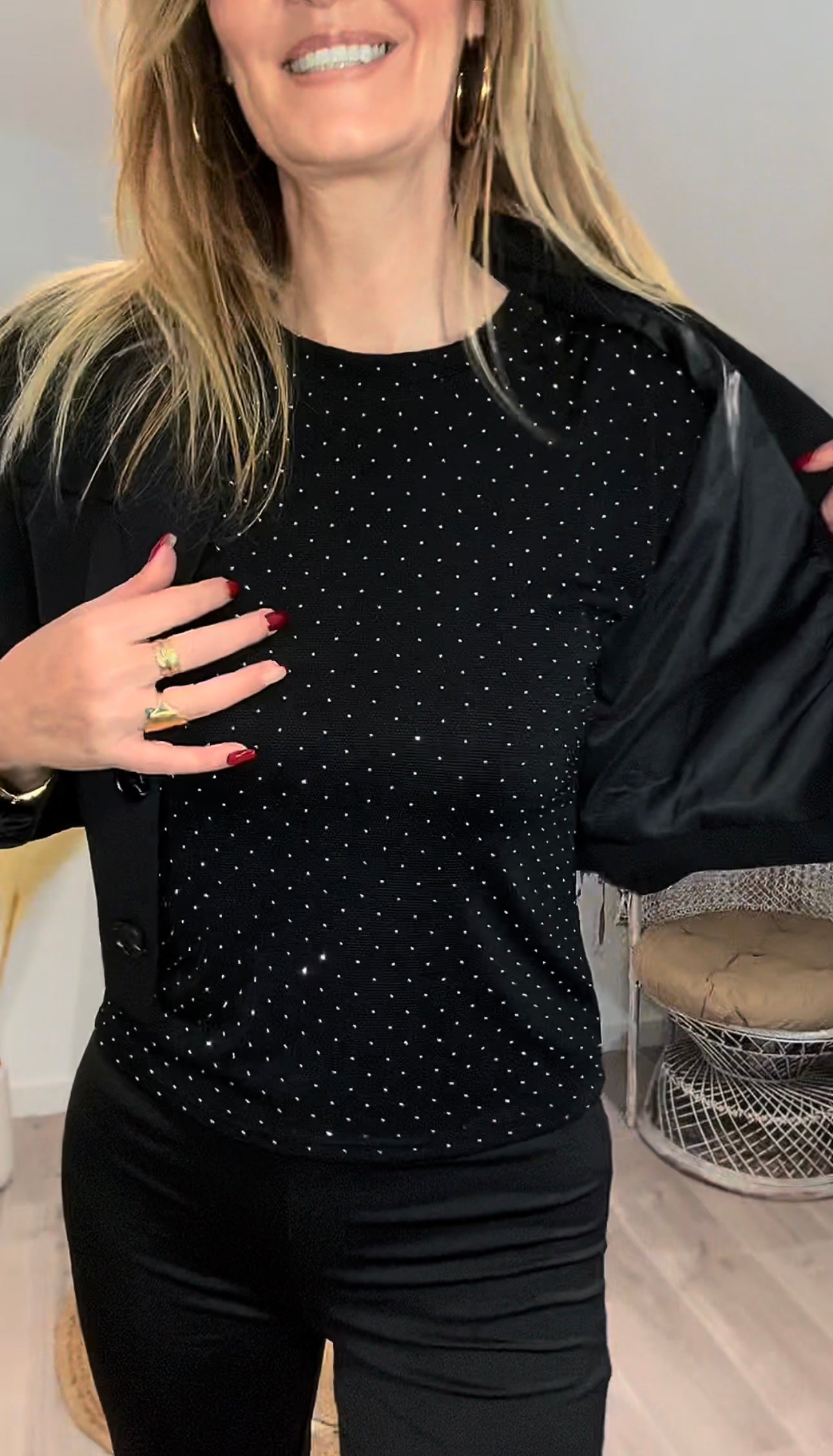 T shirt à épaulettes SHOW