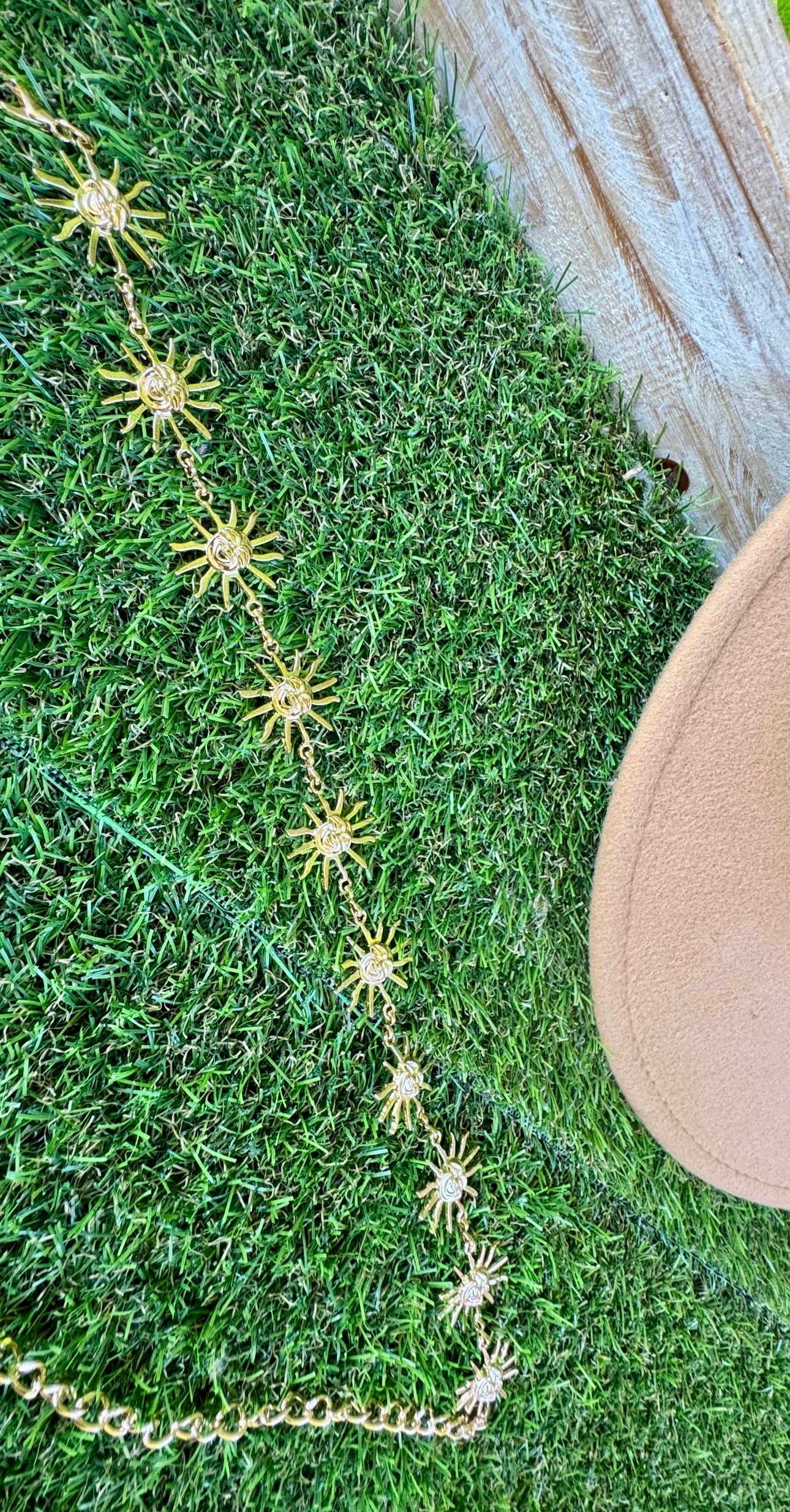 CEINTURE BIJOU "MINI SUN DORE"