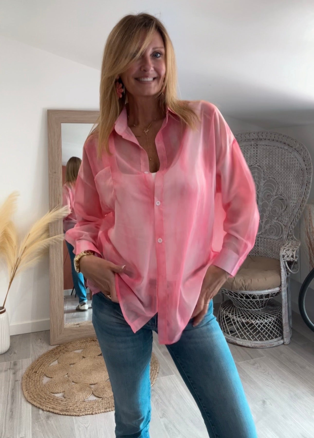 Chemise transparente TAGADA