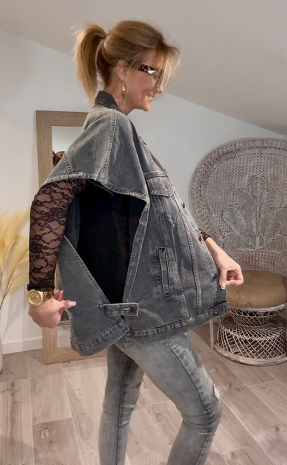 Veste FUNKY en jeans sans manche