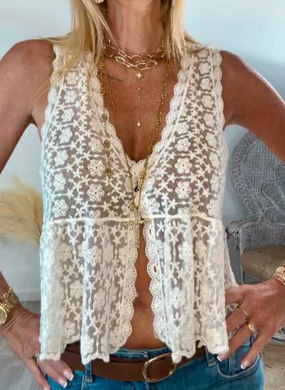 Top Jory en dentelle