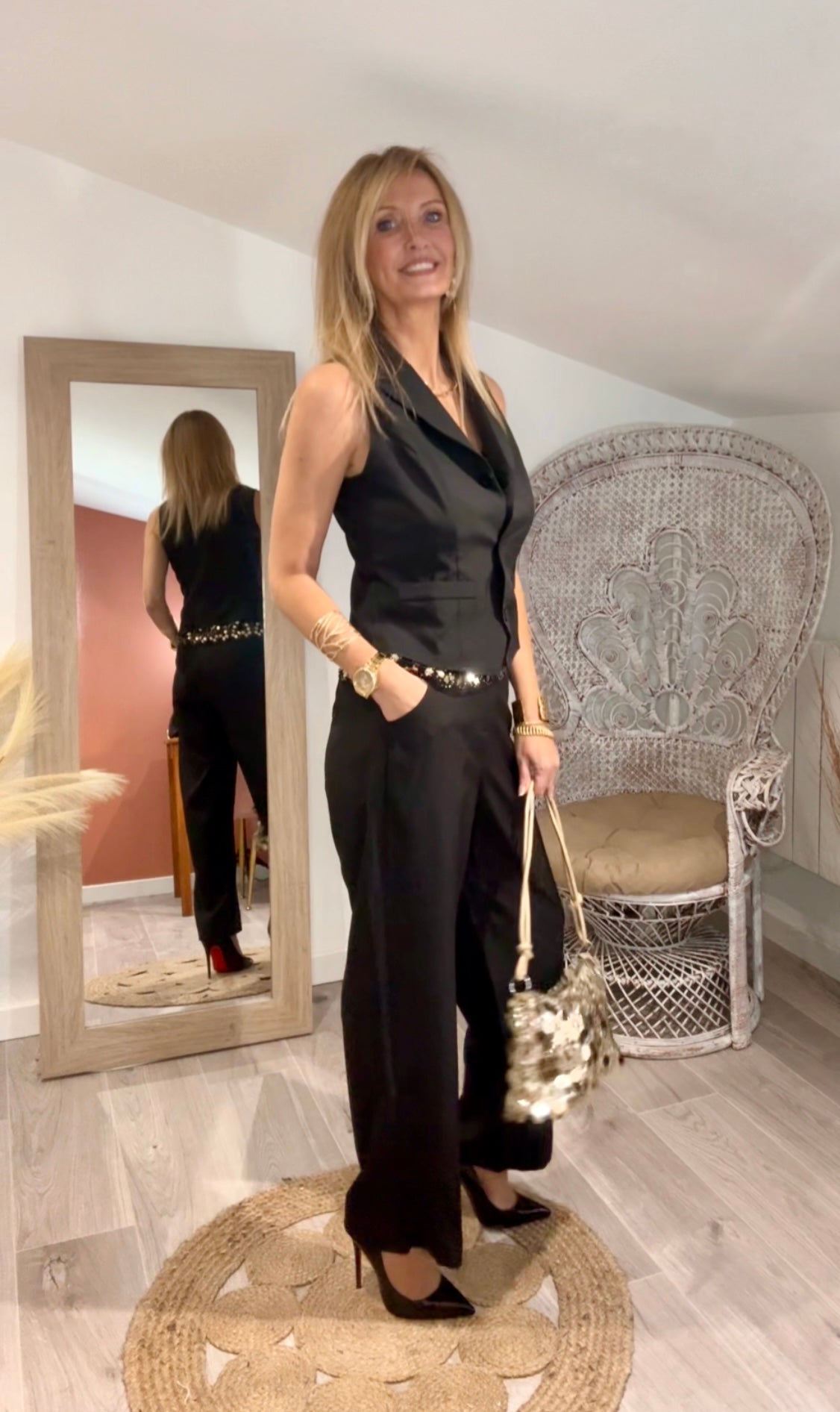 Pantalon noir MIDNIGHT