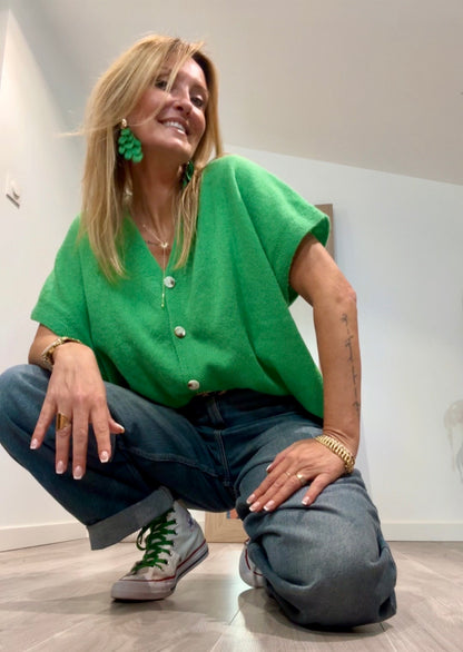 Cardigan BAMBA vert