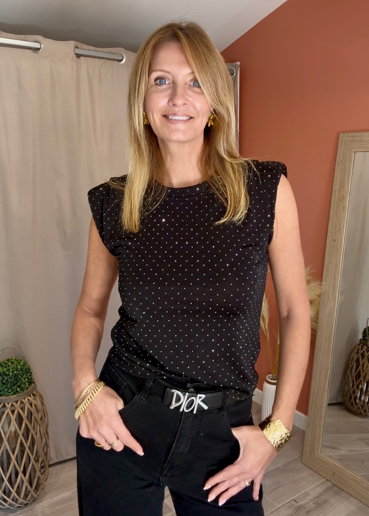 T shirt à épaulettes SHOW