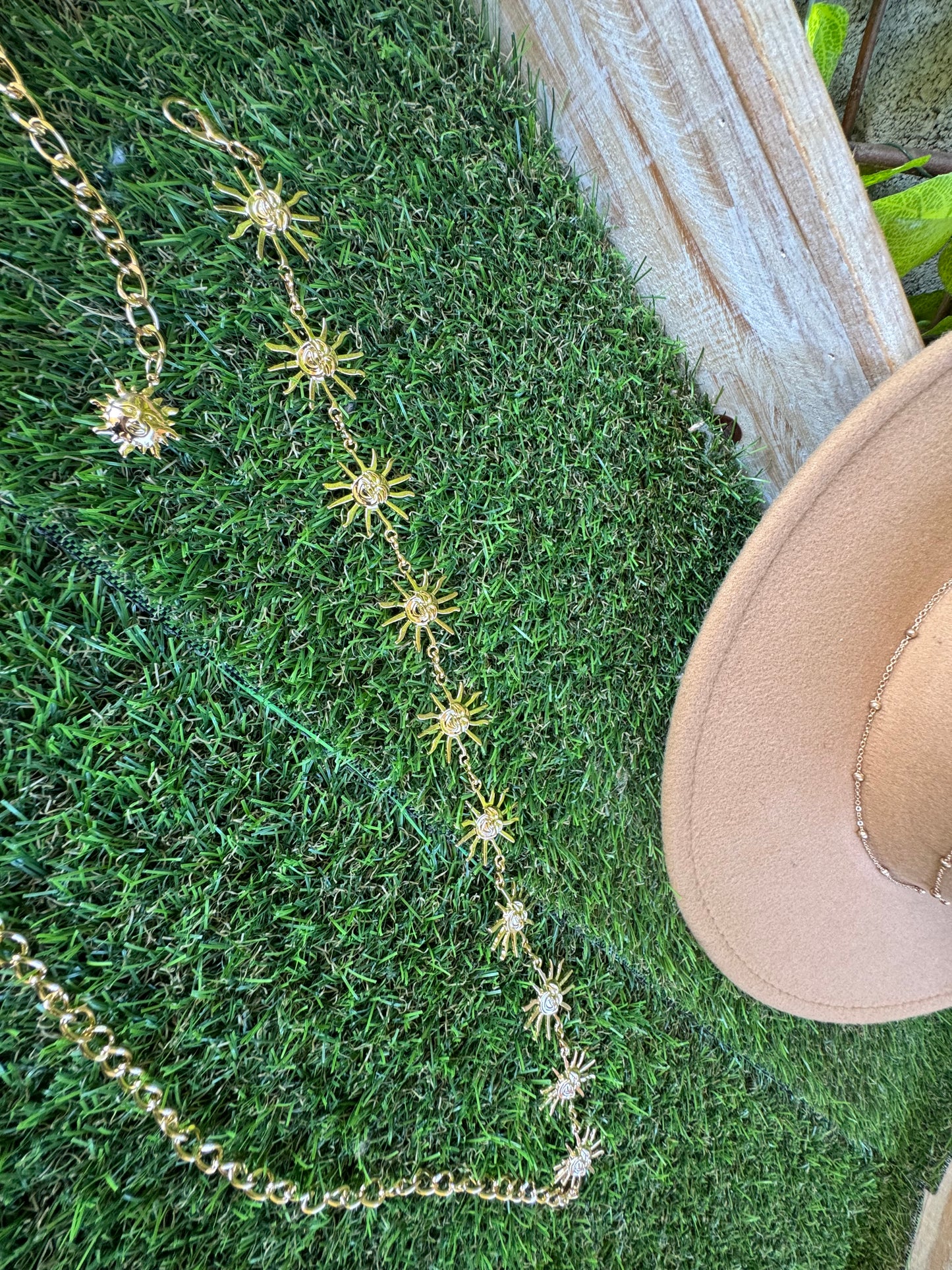 CEINTURE BIJOU "MINI SUN DORE"