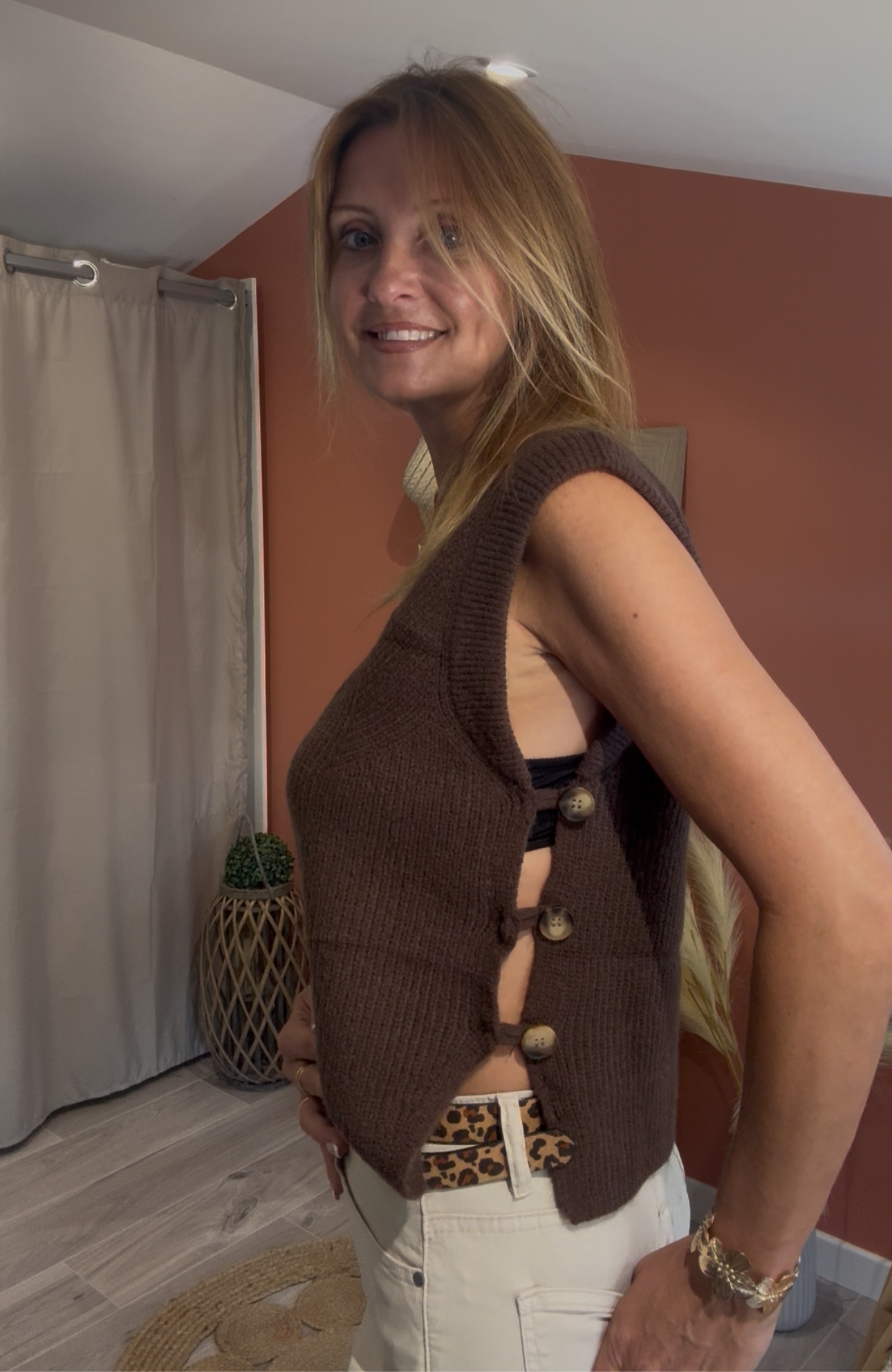 PULL MARC SANS MANCHE