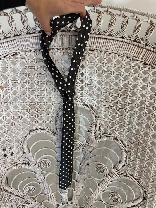 Cravate POISSETTE noir