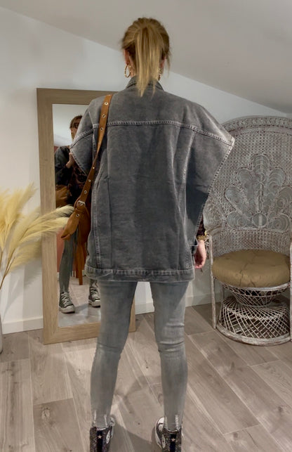 Veste FUNKY en jeans sans manche