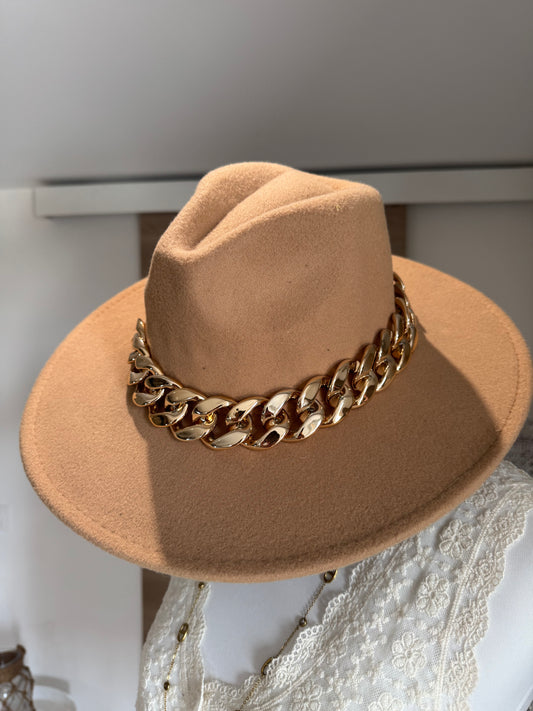 CHAPEAU "SAVANNAH" COULEUR BEIGE