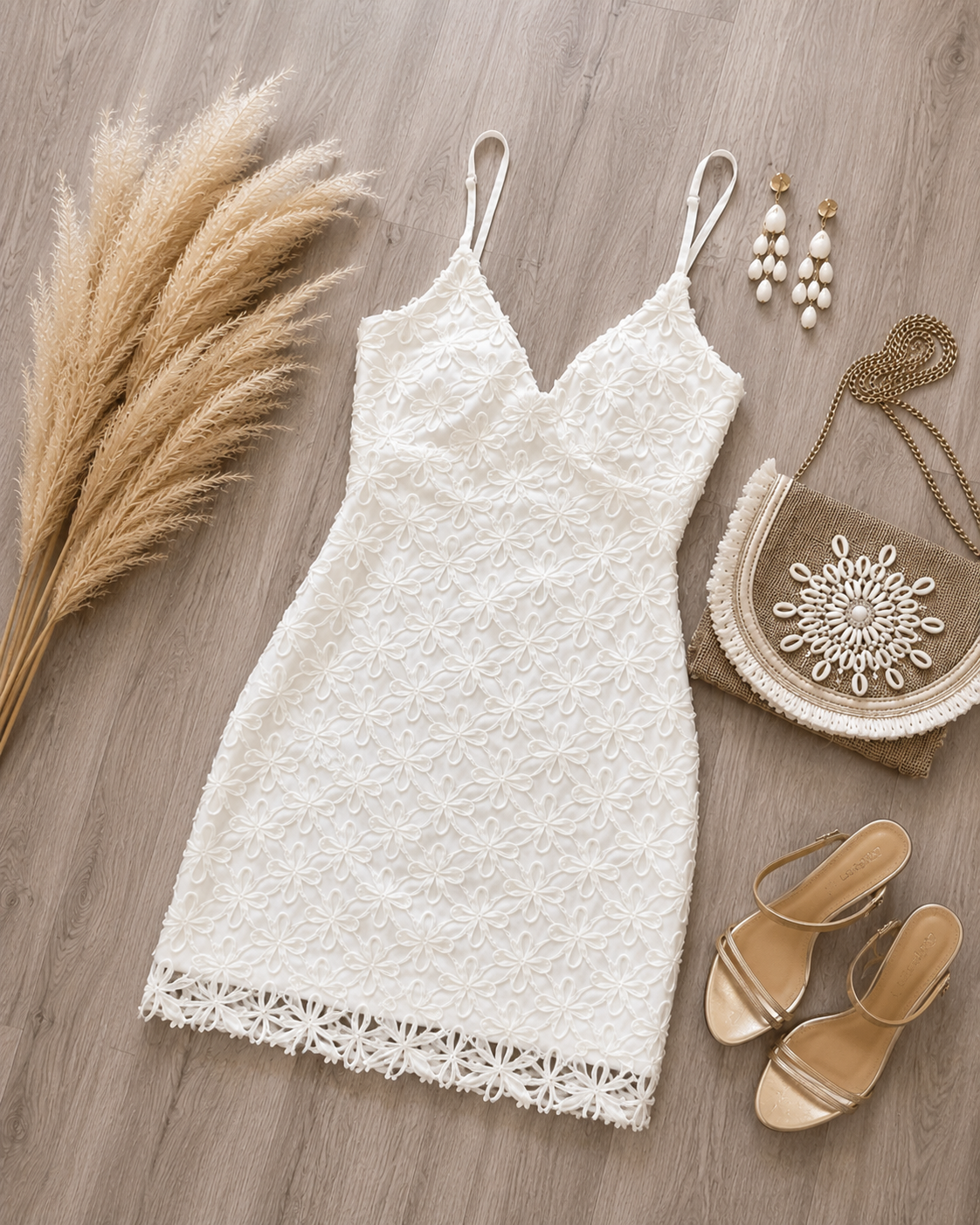 Robe PROMISE à brides réglables