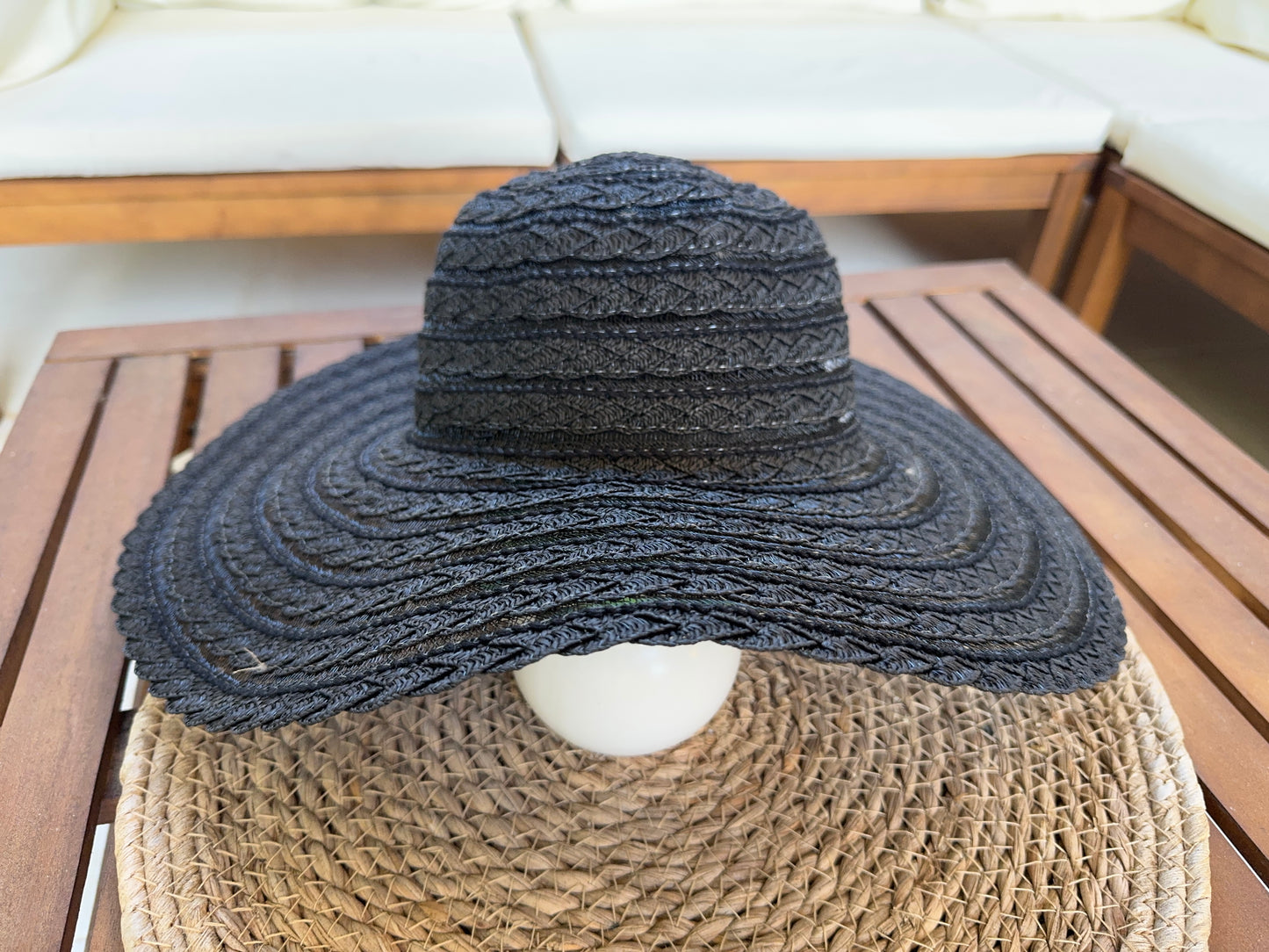 CAPELINE NOIRE REGLABLE " CALYPSO"